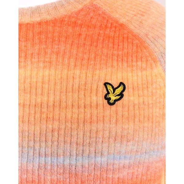 Ribbad tröja med skugga Lyle & Scott