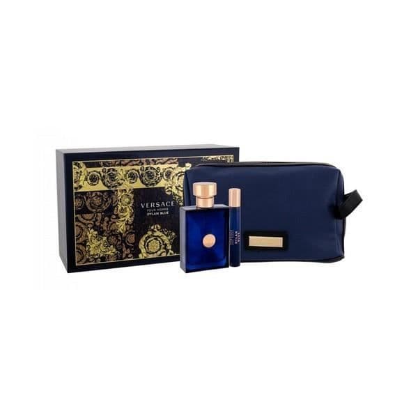 Dylan Blue Versace Herrparfym Set Necessär (3 st)