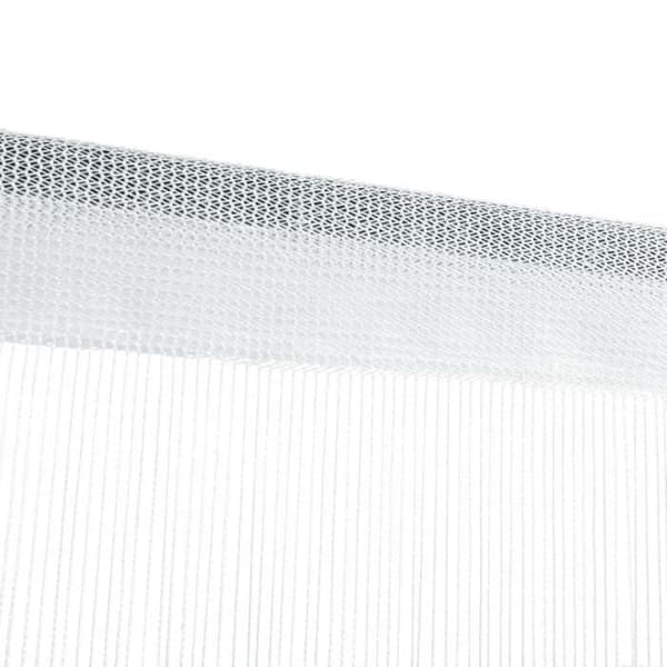 vidaXL Garngardin 2 st 140 x 250 cm Vit