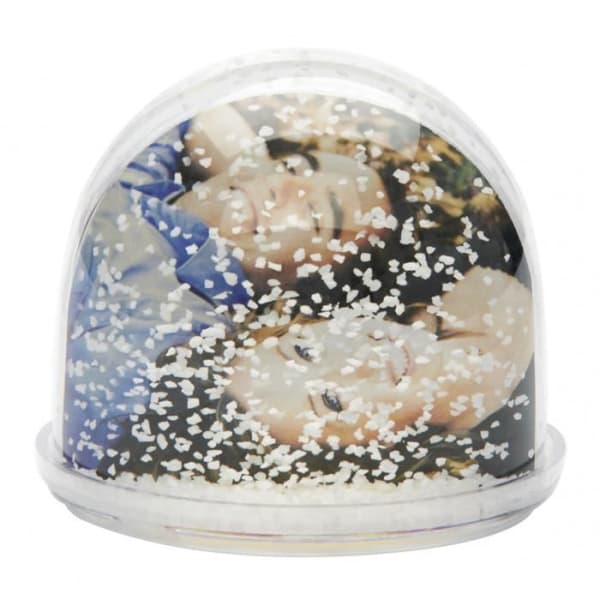 Snöglober - WALTHER - Set om 2 - Akryl - Klar - D 8,8 x H 6,5 cm