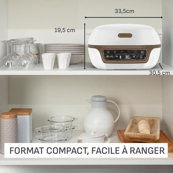Bakugn - TEFAL - Cake Factory YY5726FG - 5 automatiska program - Formar ingår - 1100W