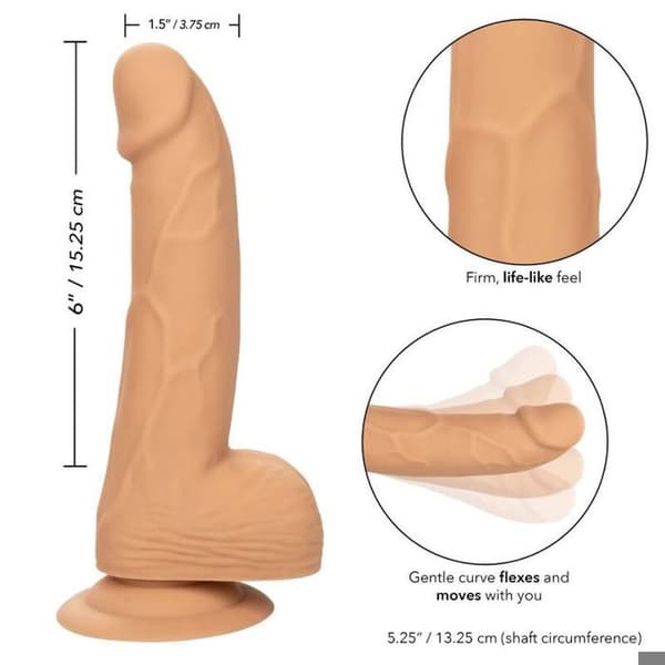 CALIFORNIA EXOTICS - SILIKONSTEBAR 15,24 CM HUD -
