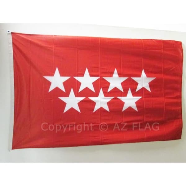 Flagga Comunidad de Madrid 150x90cm - madrilè...