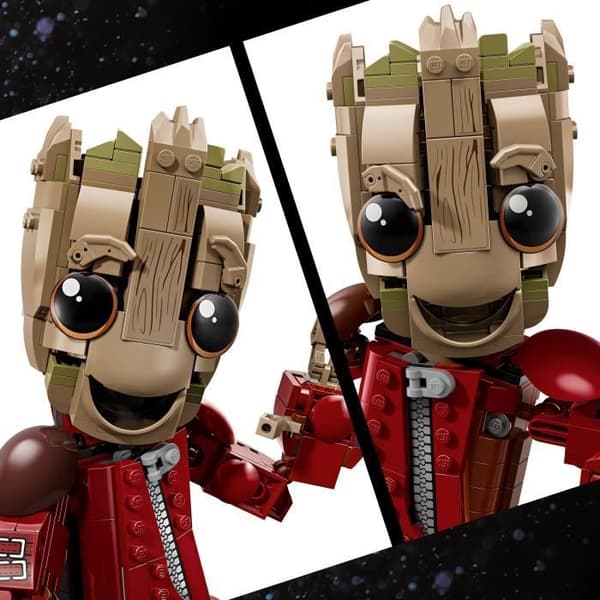 LEGO Marvel 76341 Groot i Ravageur-Outfit - Byggleksak 10 år - Figur