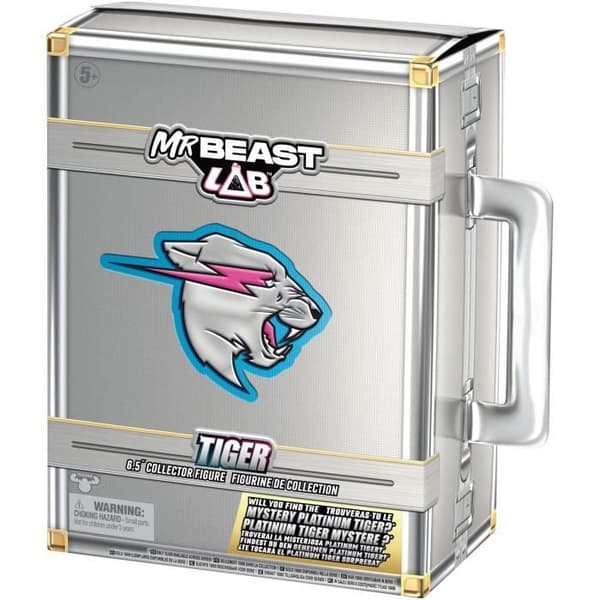 Figurinsamlare - MOOSE TOYS - Tigre Mr. Beast Lab - 8,8 cm, Samling