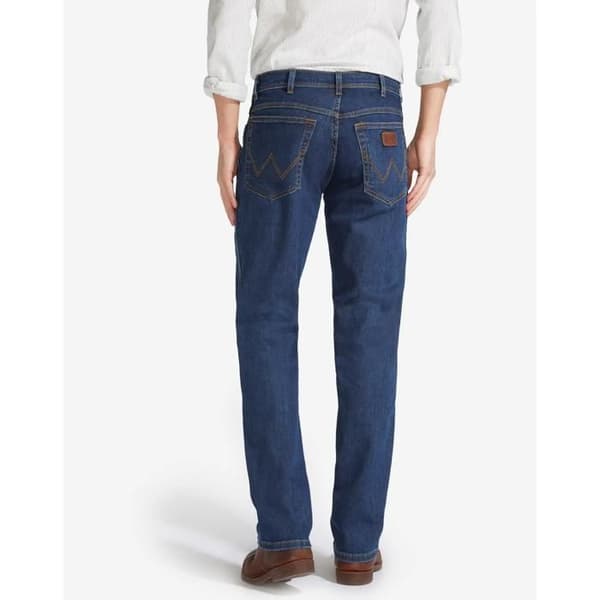 Jeans Wrangler Texas Stretch Darkstone - blå