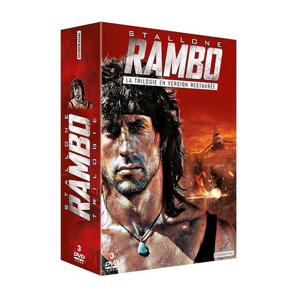 Studio Canal Rambo The Trilogy DVD Box Set - 5053083192099