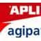 Pack 250 röda kraftkuvert AGIPA — 11 x 21 x 5 cm, papper 50 g/m²