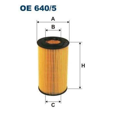 FILTRON Olje Filter OE640/5