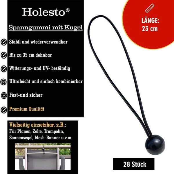 Corde - selen - gummiband - Holesto kedja