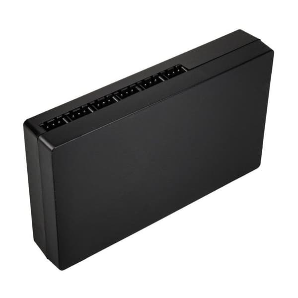 Hub LED ARGB - Silverstone - SST-LSB02-E - RGB-kontroller - Färg Svart - PC-anpassning