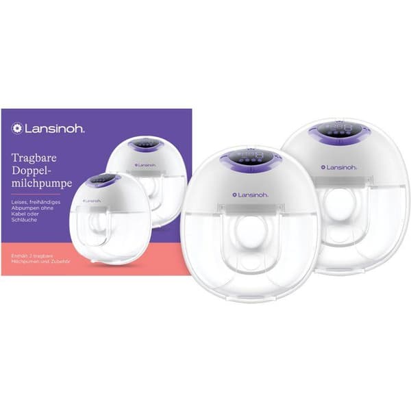 Tire-lait handsfree Lansinoh dubbel