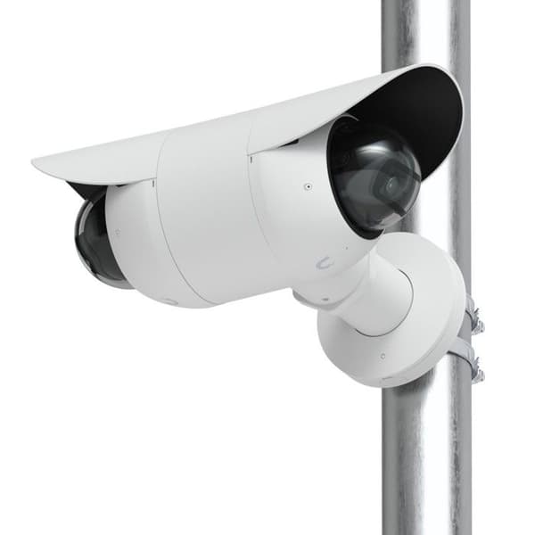 Stöd för dubbel Ubiquiti för säkerhetskamera Vit