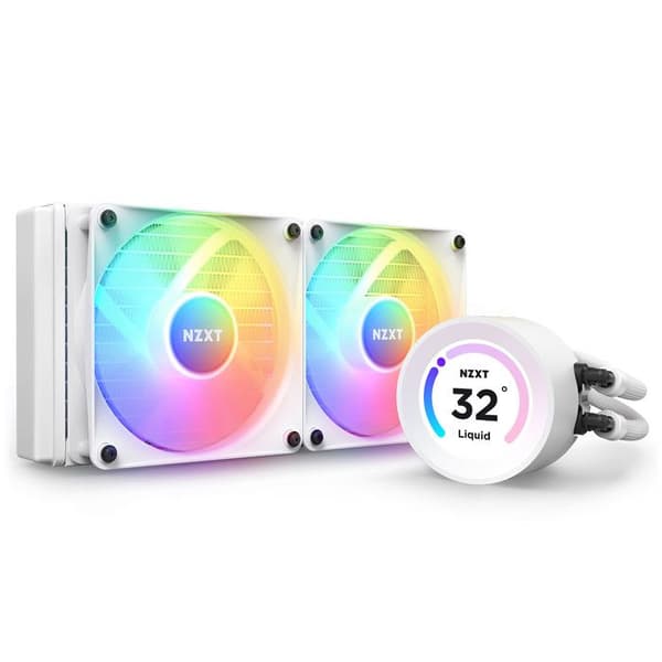 NZXT Kraken Elite 240 RGB Blan