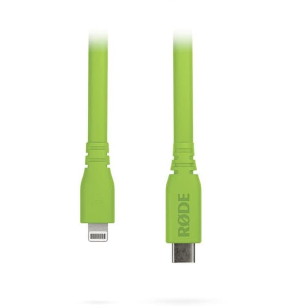 USB-C till Lightning-kabel - RØDE - SC19 - USB-C/Lightning - 1,5 m - Grön