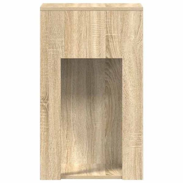 vidaXL Datorställ med låda ek sonoma 30x44x74 cm 858733