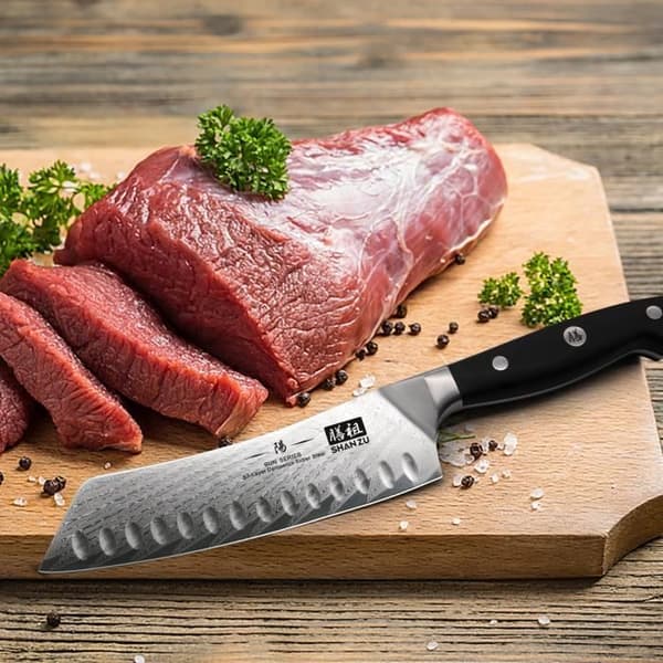 Santoku-kniv 7'' - SUN-serien - Stål - Modern design - Diskmaskinssäker