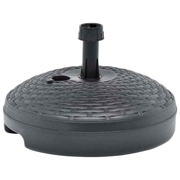 vidaXL Parasoll Bas Sand/Vattenfylld 20 L Plastrotting