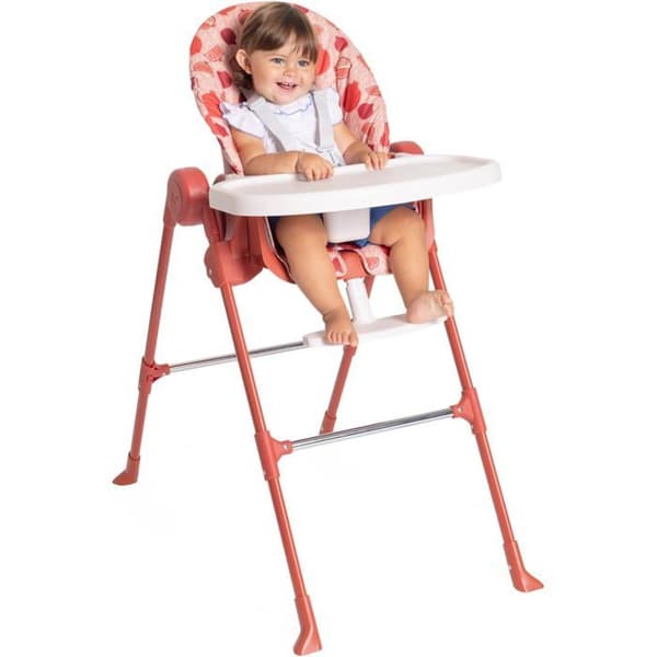 Chicco Polly Essential Evolutiv Röd - 3 Läge för Lutad, Fällbar