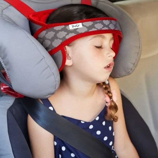 NAP UP Sommar spädbarnshuvudstöd - röd