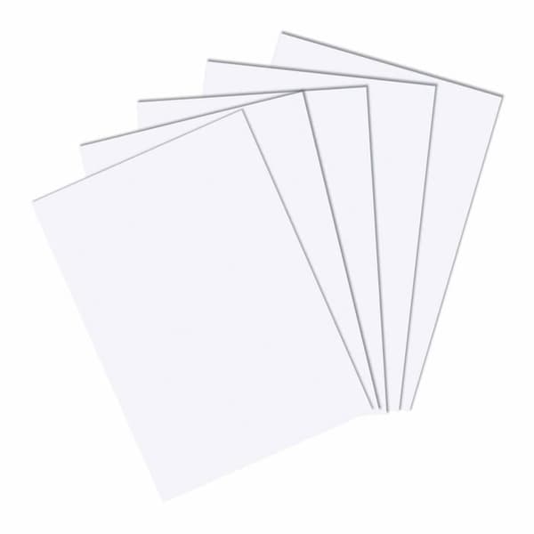Herlitz registerkort, a5-format, vanligt, vitt