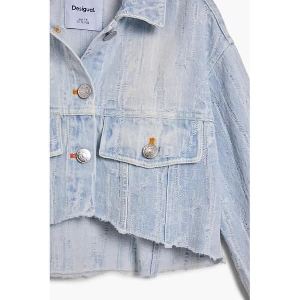Jeansjacka tjej Desigual Martina