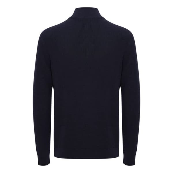 Pull 1/2 zip Blend Codford - Noir - L