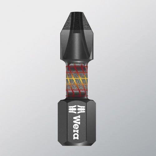Wera 868/1 IMP DC Impaktor Bits SB 3 05073932001 Robertson Square Drive Screw Bits