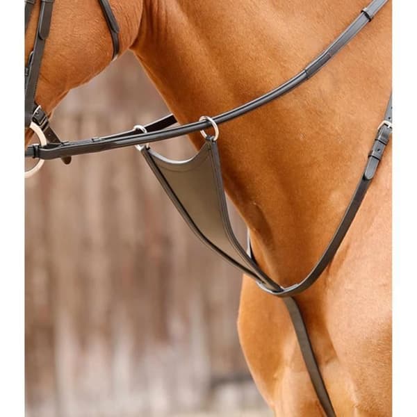 Premier Equine Rosello Bib Martingale - svart - Full