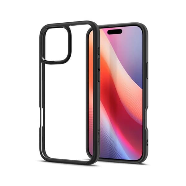 Coque Spigen Ultra Hybrid för iPhone 16 Pro Max (mattsvart)