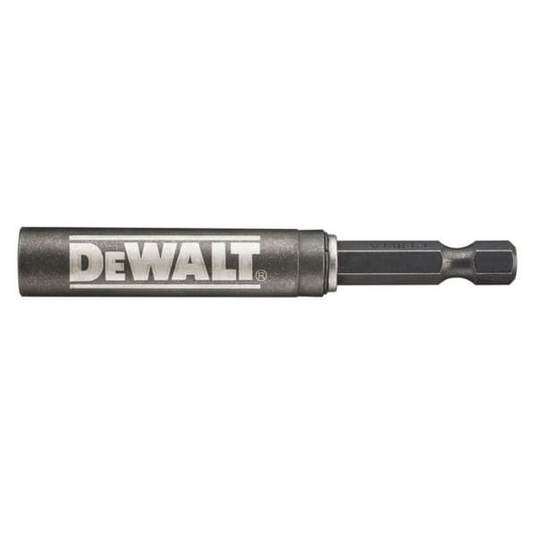 Magnetisk stöd för bitar - DeWalt - 79 mm - Snabbbyte - Manschett i rostfritt stål - Stötsäkerhet
