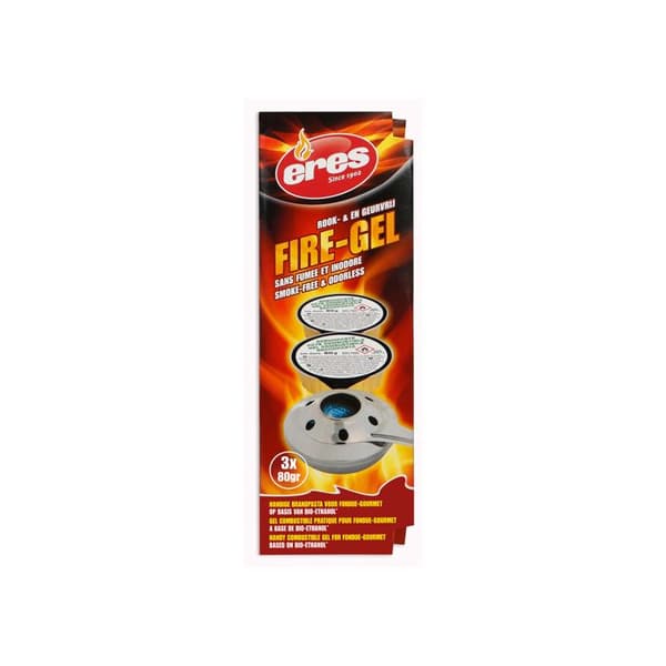 Bränslegel för fondue 100ml 3-pack skålar