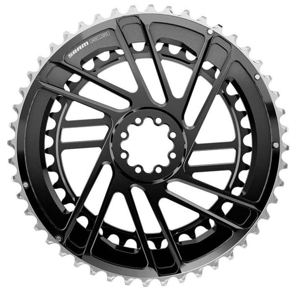 Aluminiumplatta Sram Force E1 - svart - Svart - 48x35T