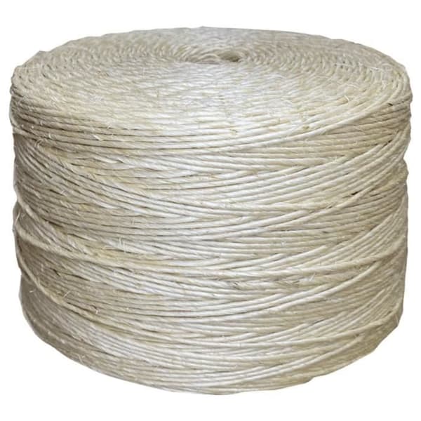 vidaXL 100% Sisal Rep 3 mm 1000 m 155006