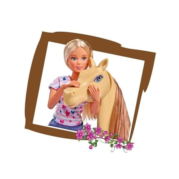 Steffi Love Riddocka 29 cm - SIMBA - För tjejer från 3 år - Rosa