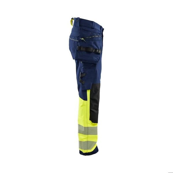 Blaklader 4D stretch arbetsbyxor med hög synlighet