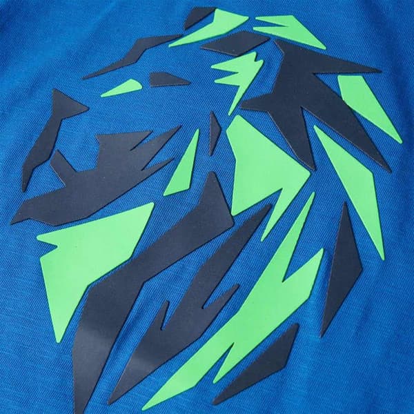 Barn T-shirt blå Multi-storlekar