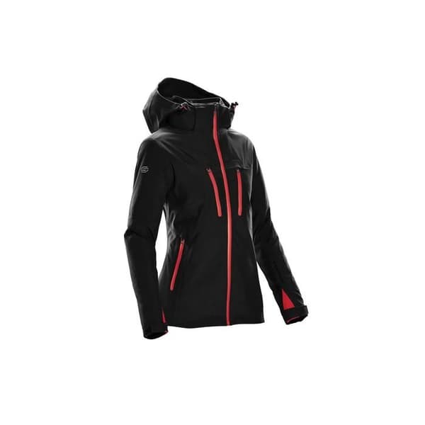 Parka 3 i 1 dam Stormtech - svart/ljusröd