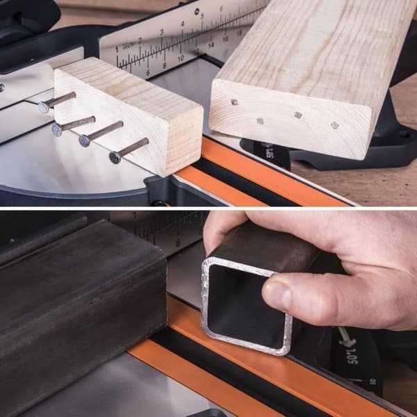 Evolution R255SMS+: TCT 255 mm multimaterial glidande geringssåg