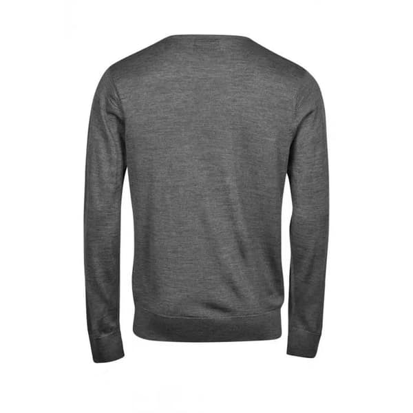 Rundhalsad tröja Tee Jays - grå melange