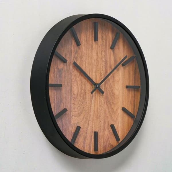 Väggklocka - BOLTZE - BUFORD - Trä - 30 cm - Modern Skandinavisk Stil
