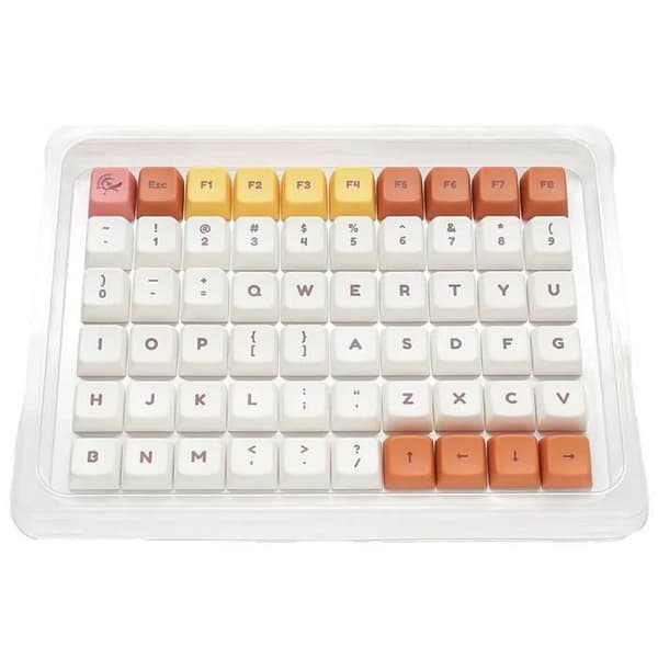 Ersättningsknappar - Ducky - Daisy - PBT Dye Sub - Cherry-profil - QWERTY