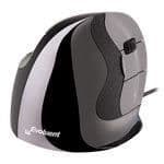 Ergonomisk mus - Evoluent - VerticalMouse D Medium - 2600 dpi - 5 programmerbara knappar - Högerhänt