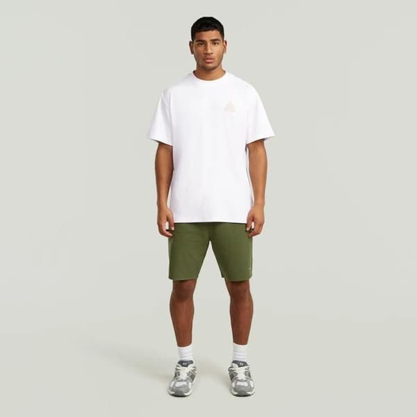 Kort i strukturerad jersey G-Star