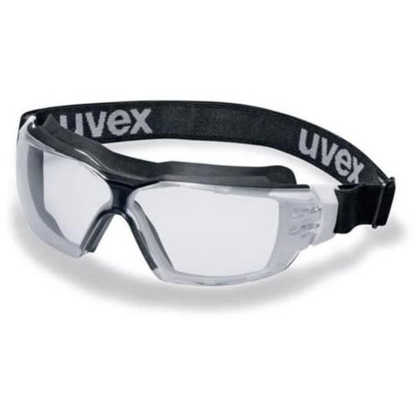 Skyddsglasögon - UVEX - Pheos CX2 Sonic - UV-skydd - Vit/Svart