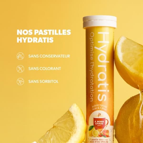 Hydratis Citron Honung 20 brustabletter