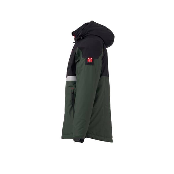 Vattentät jacka Payper Wear Wise Lite Pad - skoggrön/svart