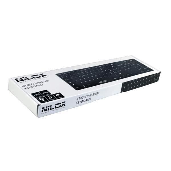 TANGENTBORD KT40W TRÅDLÖS SVART