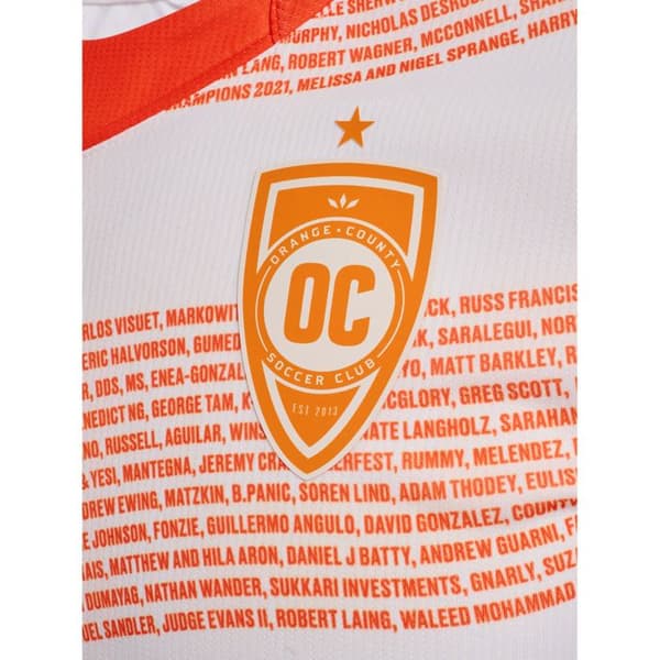Hummel Bortatröja Orange County 2025/26 - vit