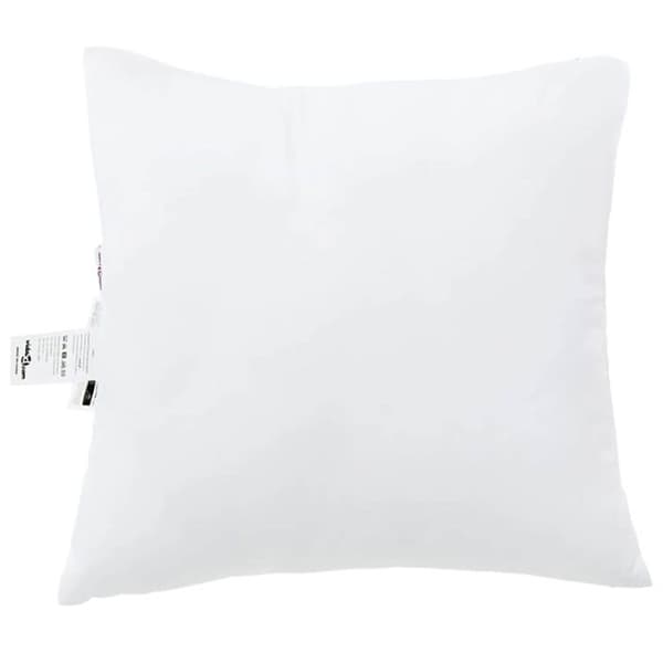 Rektangulär kudde i polyester - vidaXL - 50x50 cm - Vit - 1,3 kg - Set om 2 - Endast för inomhusbruk